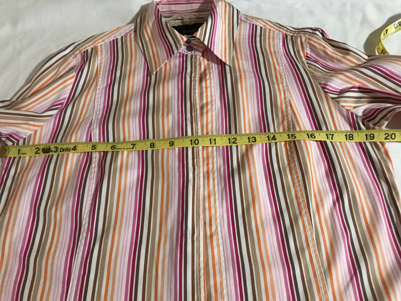 Faconnable  Button-Down Multicolor Striped 2 Shir… - image 6