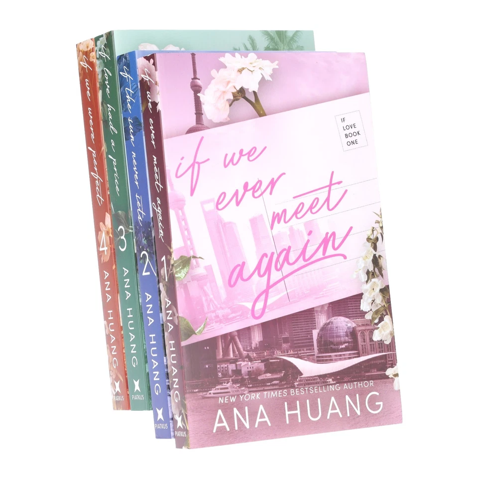 If Love Series by Ana Huang: 4 Books Collection Set - Fiction - Paperback