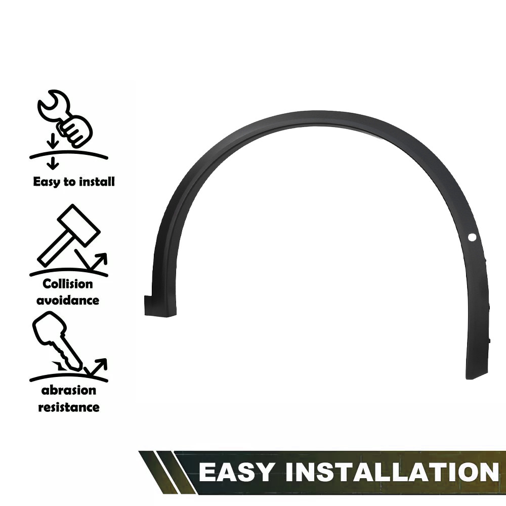 Front Fender Wheel Flare Molding Trim Passenger Side RH For 16-21 Tesla Model X