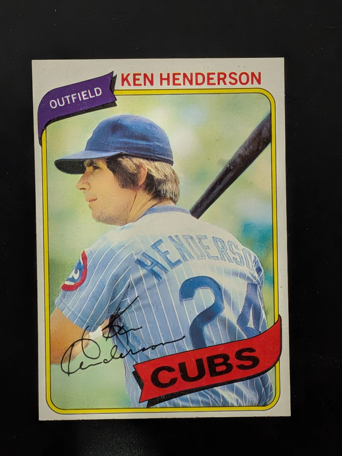 1980 Topps - Ken Henderson #523