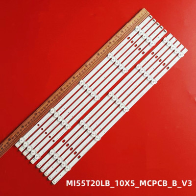 10pcs LED strips For MI 55'' TV L55M5-AZ L55M5-AD IC-D-VZAA55D809 0981010AA102