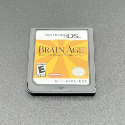 Nintendo DS Game, Brain Age 1, Cartridge Only, TESTED