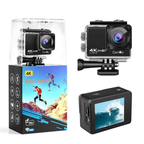 life Zoo gap CamGo X 4K Ultra Ultra HD Wifi Sports Action Camera- IP68 waterproof- Black  | eBay