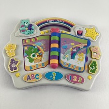 Care Bears ABC 123 Electronic Storybook Musical Talking Learn Toy Vintage 2004