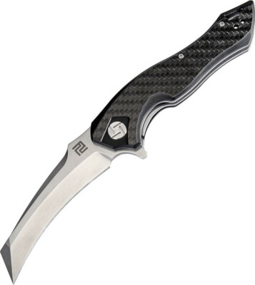 New New Artisan Eagle Linerlock CF D2 1816P-CF