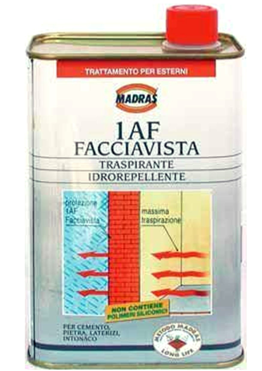 1AF FACCIAVISTA MADRAS  PROTETTIVO IDROREPELLENTE litri 1 trattamento esterno