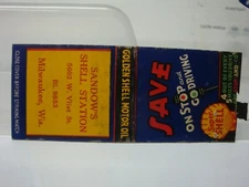 Sandow's Shell Oil & Gas Station. Milwaukee, Wis. 1940s