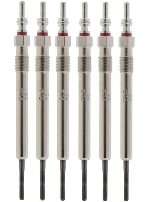 Bosch Set of 6 Diesel Glow Plugs for Audi Q7 3.0L V6 2009-2012