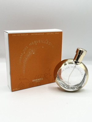 Leerer Hermès L'ambre Des Merveilles Eau De Parfum 50 ml Flakon Dekor Haushaltswaren
