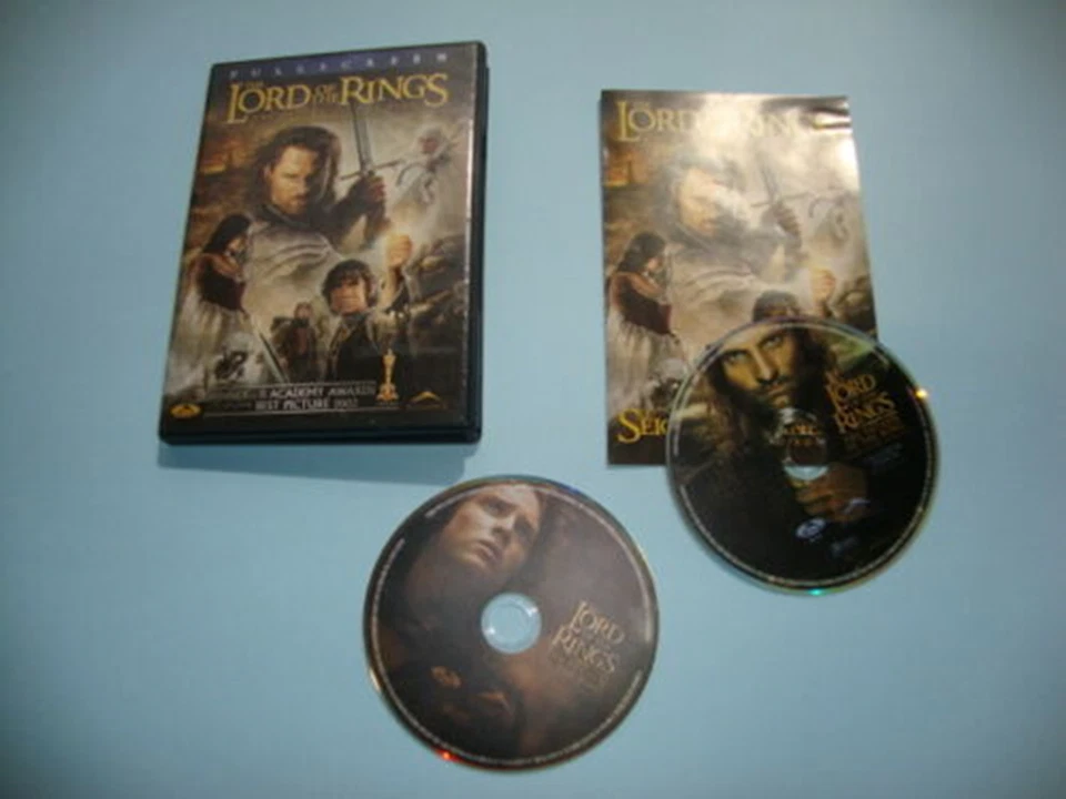 The Lord Of The Rings John Rhys, Bernard Hill 2003 (Region 1) DVD Free UK P&P - Image 2 of 4