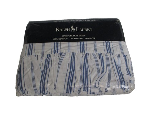 NEW Ralph Lauren Rock River Full Flat Sheet Chino Khaki NIP | eBay