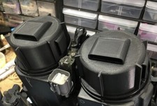 1991-2001 Acura/Honda NSX Headlight LED Retainer 50-100MM. Black PAIR