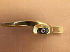 Hoppe Left Hand Solid Brass UPVC Window Handle Lock Locking Double Glazing  H38
