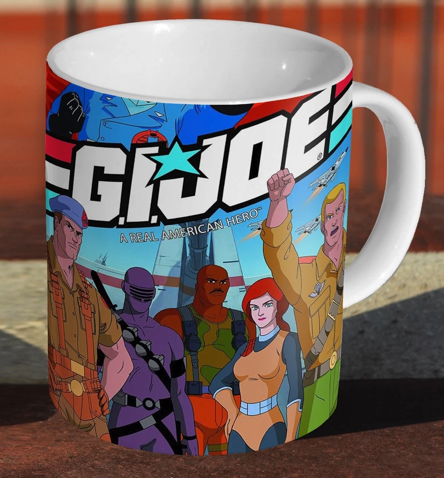 G.I. Joe A Real American Hero 90s - Ceramic Tea / Coffee - Mug Cup