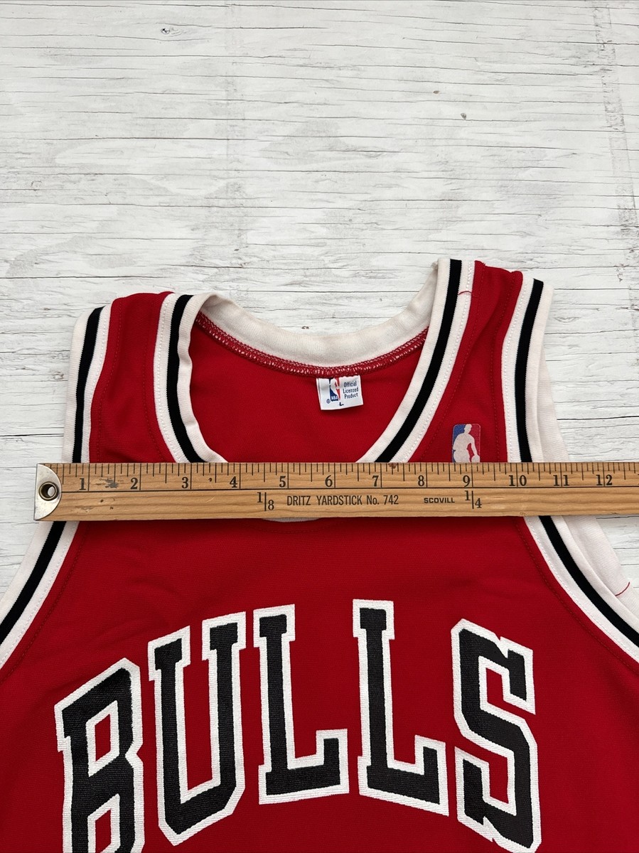 Vintage 80s NBA Sand Knit Chicago Bulls Michael Jordan #23 Jersey