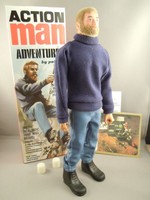 Action Man - 40th Adventurer With Blonde Beard & Gripping Hands Boxed Action Man - 40th Adventurer With Blonde Beard & Gripping Hands Boxed