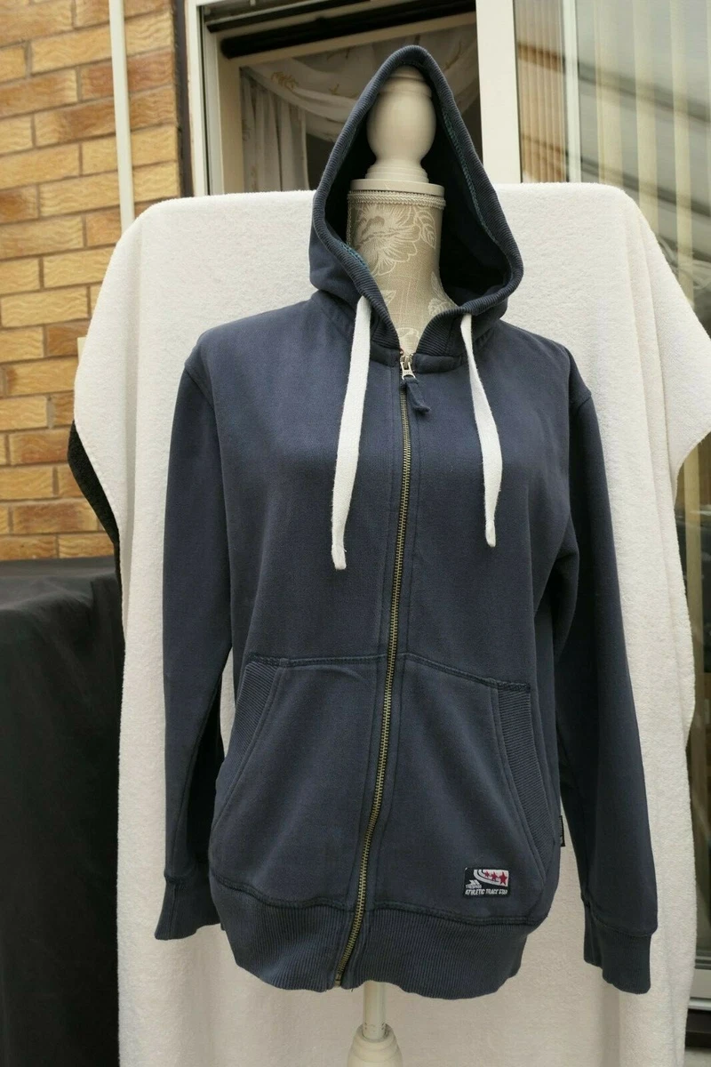 Sweat à Capuche Trespass Femme (bleu, 2XS, Zippé Intégral, Très Bon état)