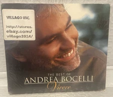The Best of Andrea Bocelli - Vivere - CD & DVD Deluxe   New