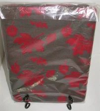 Cotton Park Cottage Tablecloth ~ Red October Leaves ~ 52" x 70" Rectangular NEW