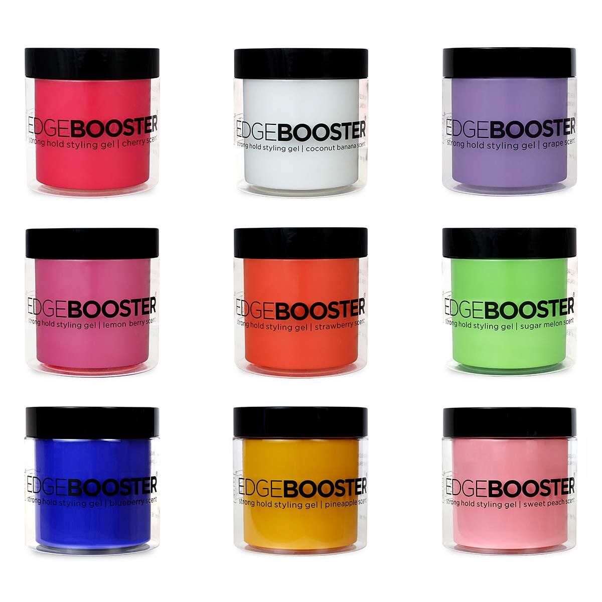 Edge Booster Strong Hold Styling Gel 16.9 Ounce Alcohol Free