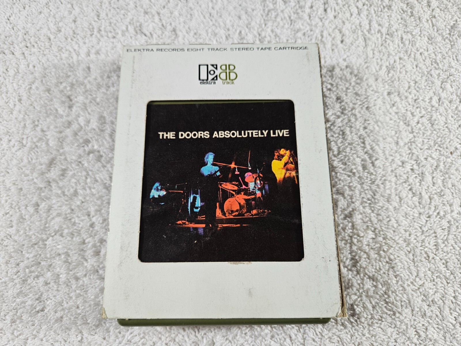 The Doors- Absolutely Live! 8-Track Tape. Professionally Rebuilt. NICE!