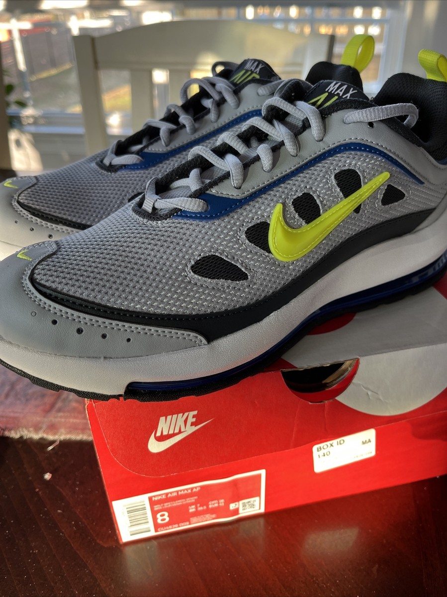 Nike AIR MAX AP Wolf Grey Lemon Venom Atlantic Blue CU4826-009