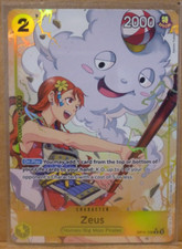 Zeus Alternate Art OP11-106 Rare One Piece A Fist Of Devine Speed