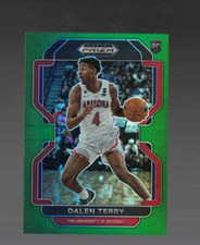 2022-23 Panini Prizm Draft Picks #92 Green Dalen Terry RC Rookie Arizona