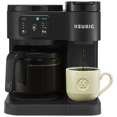 Keurig K Duo Essentials Hot & Iced K Cup And Carafe Coffee Maker Black