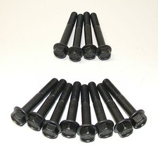 Chevy 1955-81 Sb 327 350 6 Pt Grade 8 Flange Bl Ox Exhaust Bolts New