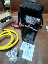 BRAVO Superturbo Luftpumpe, doppelwirkend mit Batterie - Schlauchboot  - SUV