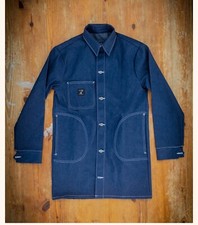 Women's Japanese Shop Coat - Made In Usa - Size Xl