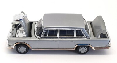 Gama Mini 1/45 Mercedes 600 Argenté - Miniature Diecast D'Occasion