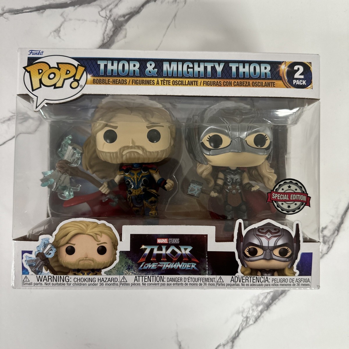 Marvel's Thor: Love & Thunder - Thor & Mighty Thor 2-pack - FUNKO