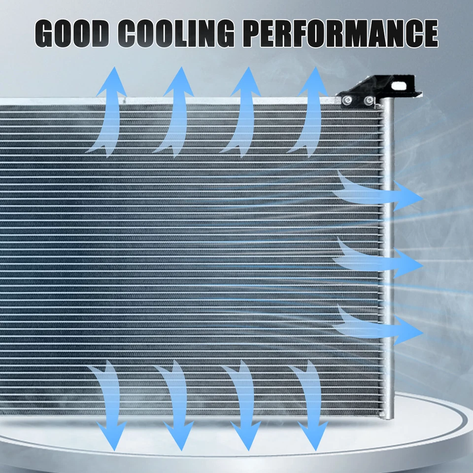 Condensador de aire acondicionado para GMC Sierra 2500 HD 2012-2014 Chevrolet Silverado 2500 HD Foto 2 de 4