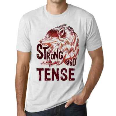 ULTRABASIC Herren T-Shirt Ein starker und zärtlicher Wolf Strong Wolf And Tense T-Shirt