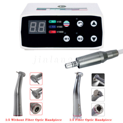 Dental NSK Style Brushless LED Electric Micro Motor 4 Hole / 1:5 Contra Angle SA
