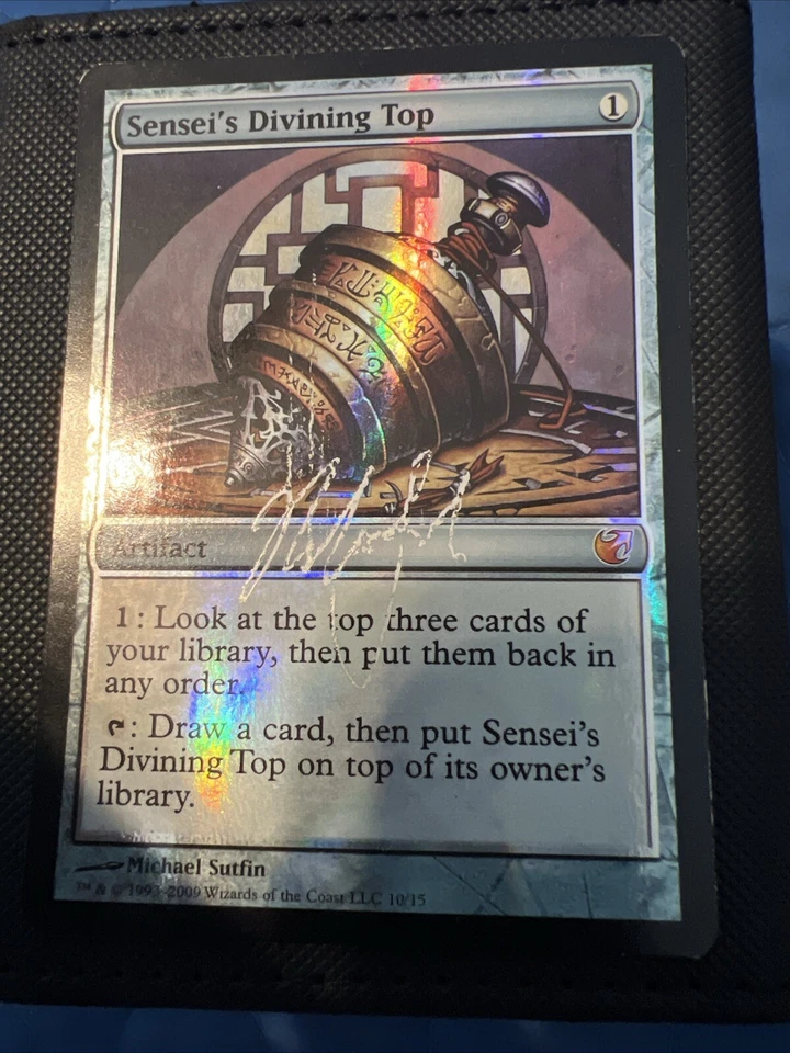 Sensei’s Diving Top From The Vault Foil Played SIGNED BY RICHARD GARFIELD - Image 3 of 4