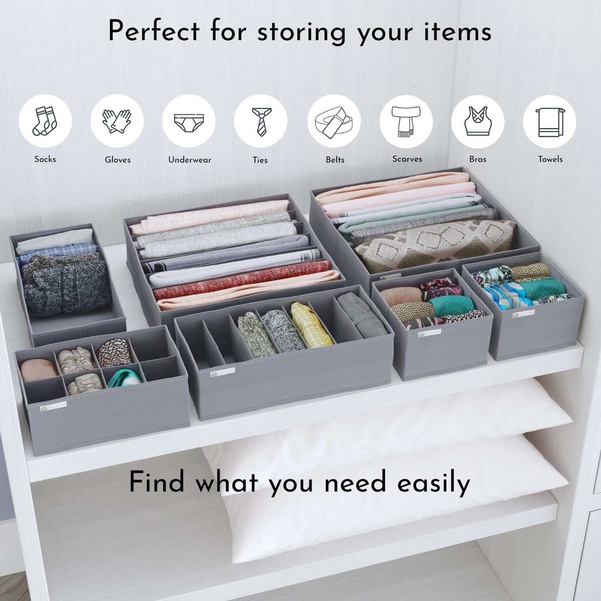 Baby clearance cloth organiser