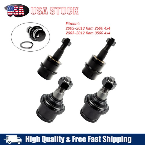 New Fits For 2003-2013 Dodge Ram 2500/3500Cummins Upper Lower Ball Joint Package
