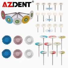 AZDENT Dental Composite Polishing Polisher Diamond System RA/HP Wheel
