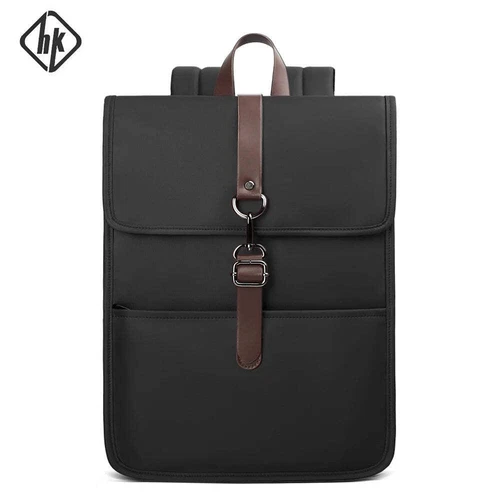 HK Men’s Business Laptop Backpack 15.6" USB Waterproof School Work Rucksack