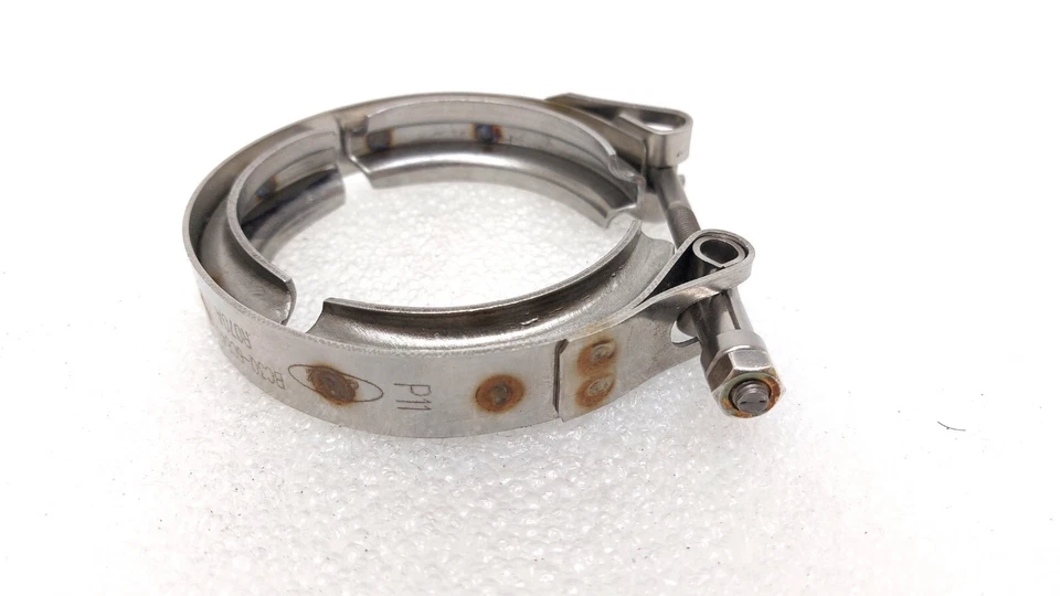 Abrazadera de manguera banda V de entrada a escape turbo Super Duty Ford F250 F350 F450 F550 OEM Foto 3 de 4