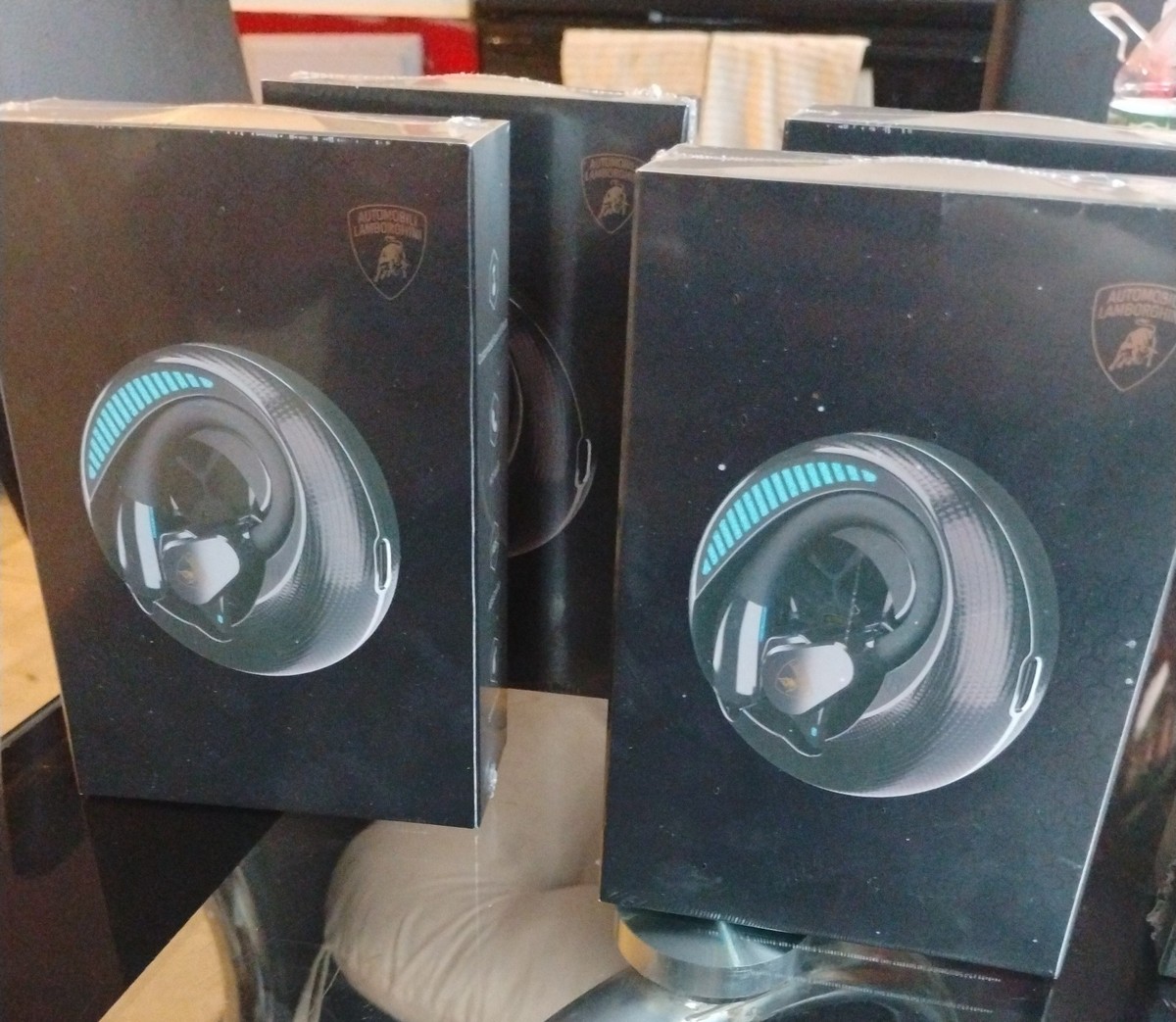 Lamborghini Official Wireless Earbuds | Sport Ear Hook| Vintage