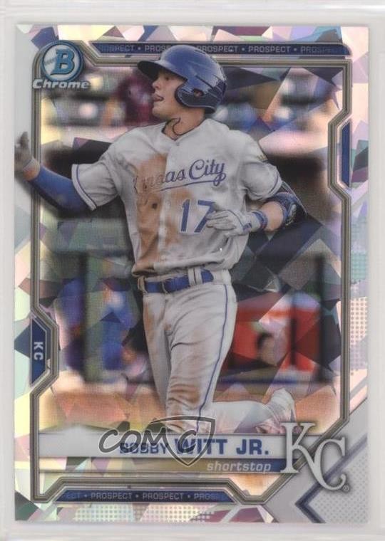 2021 Bowman Chrome Prospects Atomic Refractor Bobby Witt Jr #BCP-1 0m1h