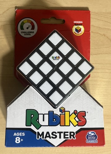 Rubik's MASTER ages 8+ Spin Master Games Rubik's cube-- 4x4x4 🔥 SEALED NEW