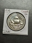 1979 Canada Silver Dollar Large 50% Silver Foreign World $1 Coin (Raw19157)