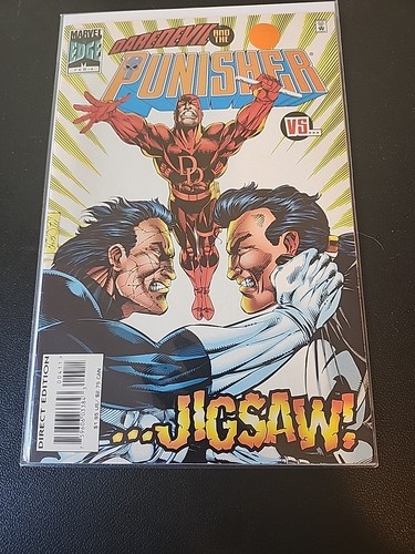 Daredevil and The Punisher VS. Jigsaw #4 | Marvel Edge Comics 1996