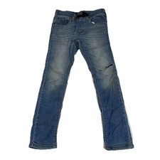 Signature By Levi Strauss  Co Jeans Kids 10 Blue Stretch Denim Straight 24x23