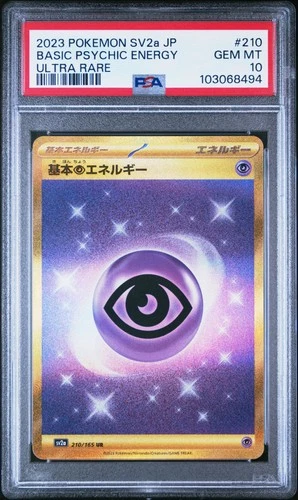 PSA 10 Basic Psychic Energy Ultra Rare 210/165 Sv2a 151 Japanese Pokemon